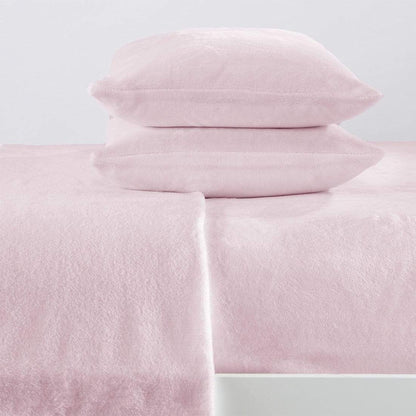 Solid Plush Sheet Set - Velvet Luxe Collection