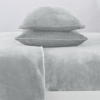 Solid Plush Sheet Set - Velvet Luxe Collection