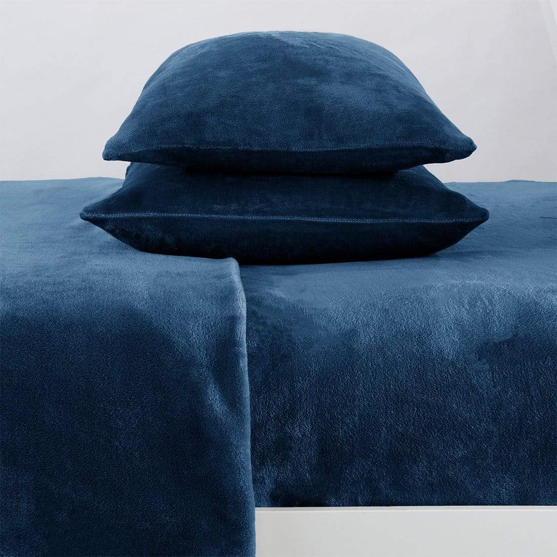 Solid Plush Sheet Set - Velvet Luxe Collection