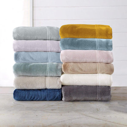 Solid Plush Sheet Set - Velvet Luxe Collection