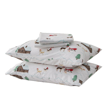 Lodge Printed Sheet Set - Mountain Ridge Collection