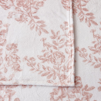 Printed Plush Sheet - Velvet Luxe Lattice Collection