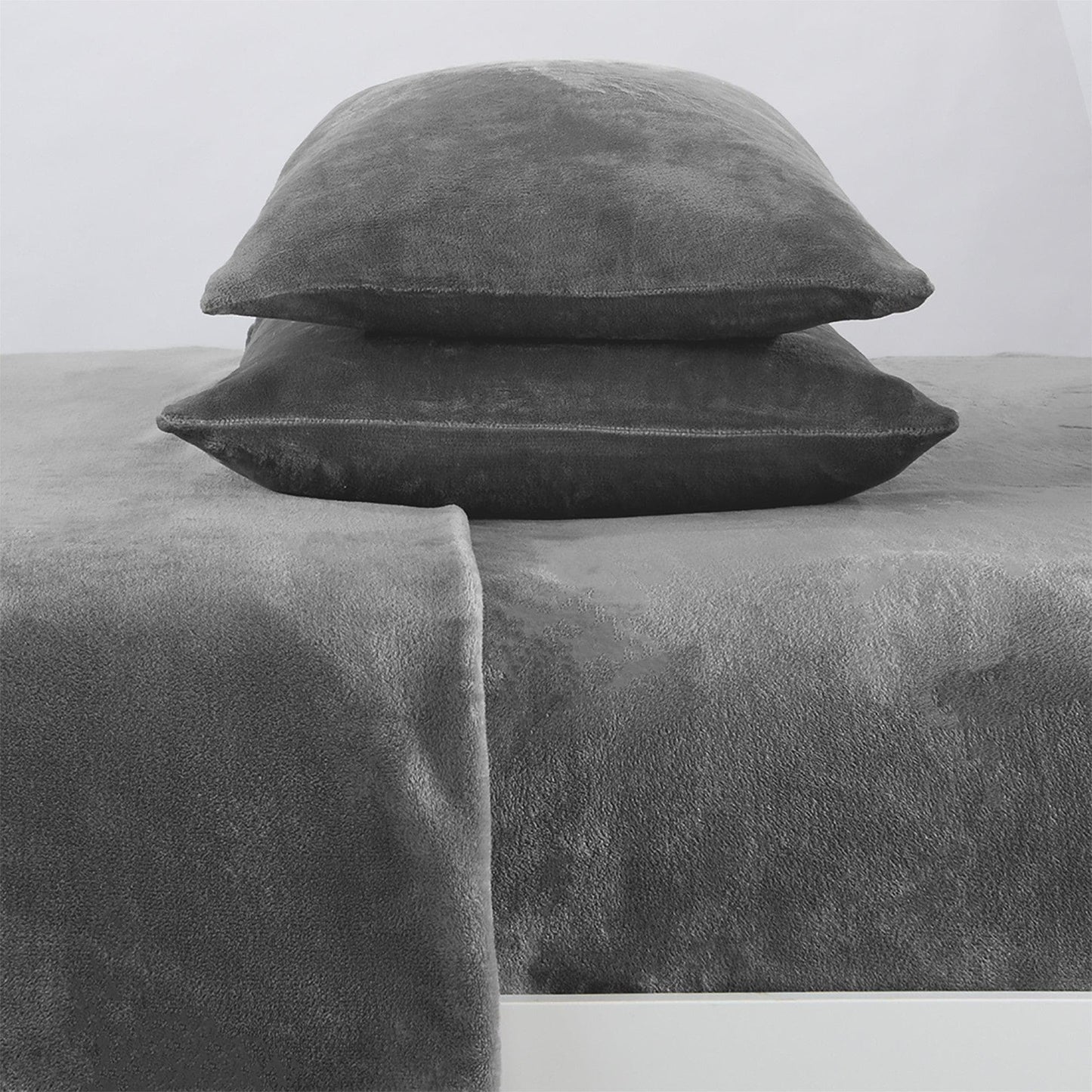 Solid Plush Sheet Set - Velvet Luxe Collection