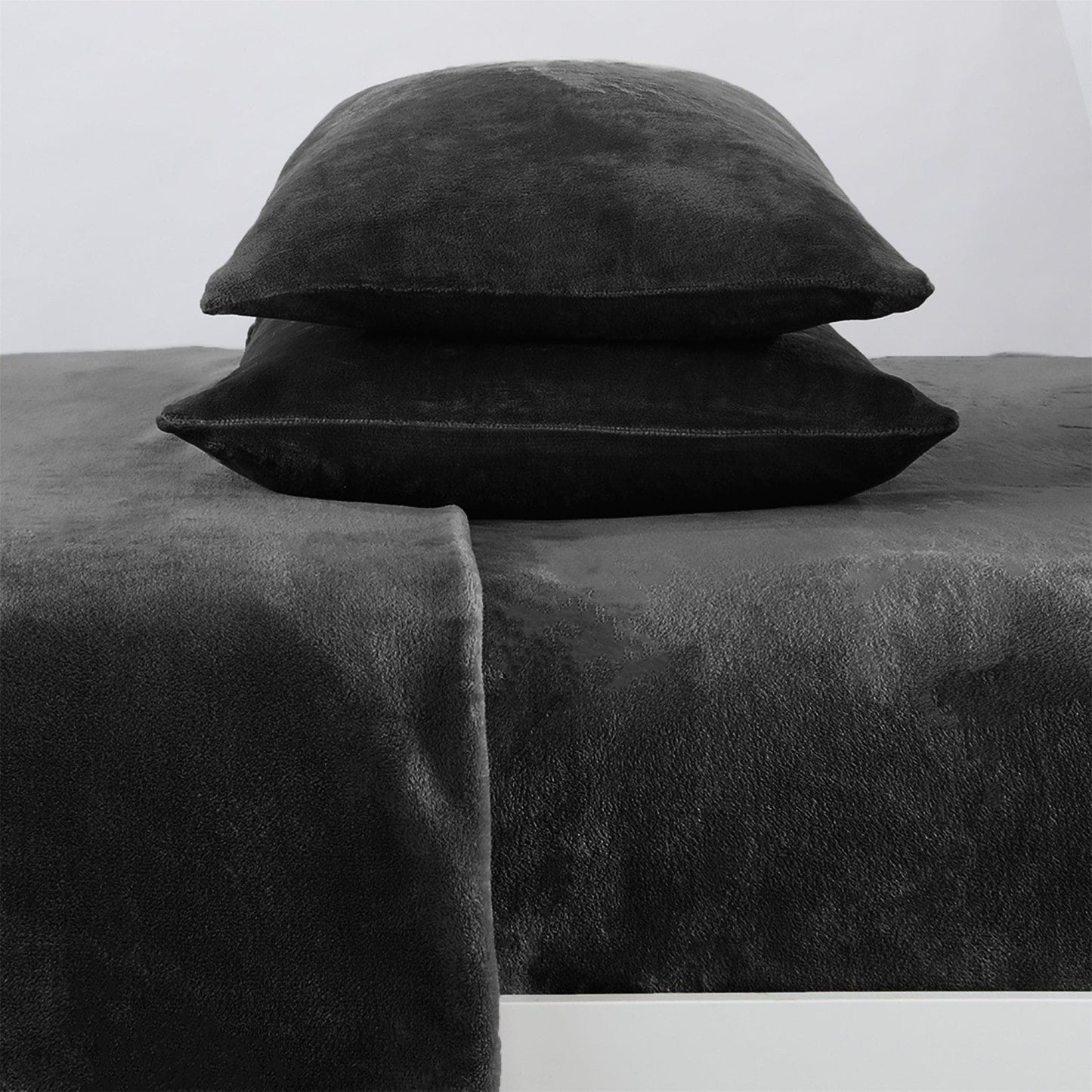 Solid Plush Sheet Set - Velvet Luxe Collection