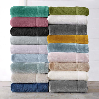 Solid Plush Sheet Set - Velvet Luxe Collection