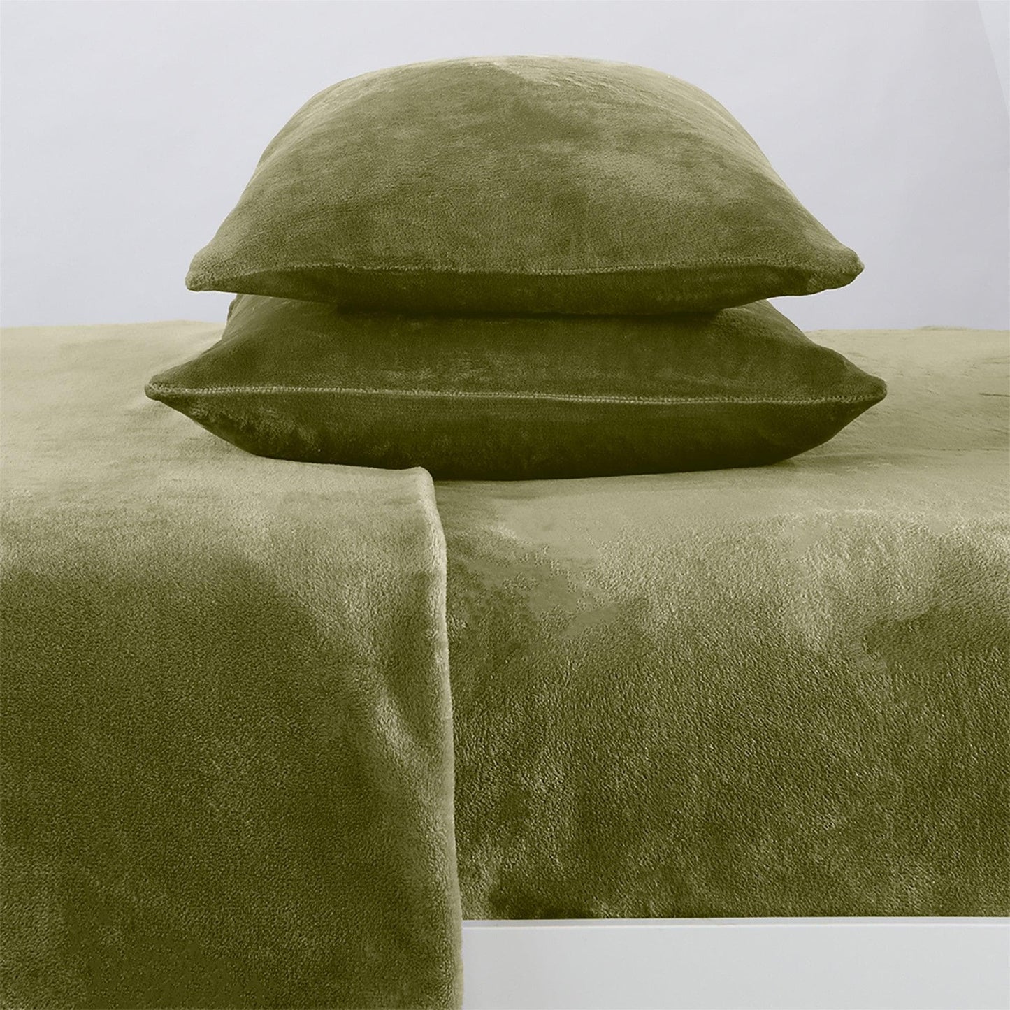Solid Plush Sheet Set - Velvet Luxe Collection