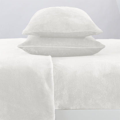 Solid Plush Sheet Set - Velvet Luxe Collection