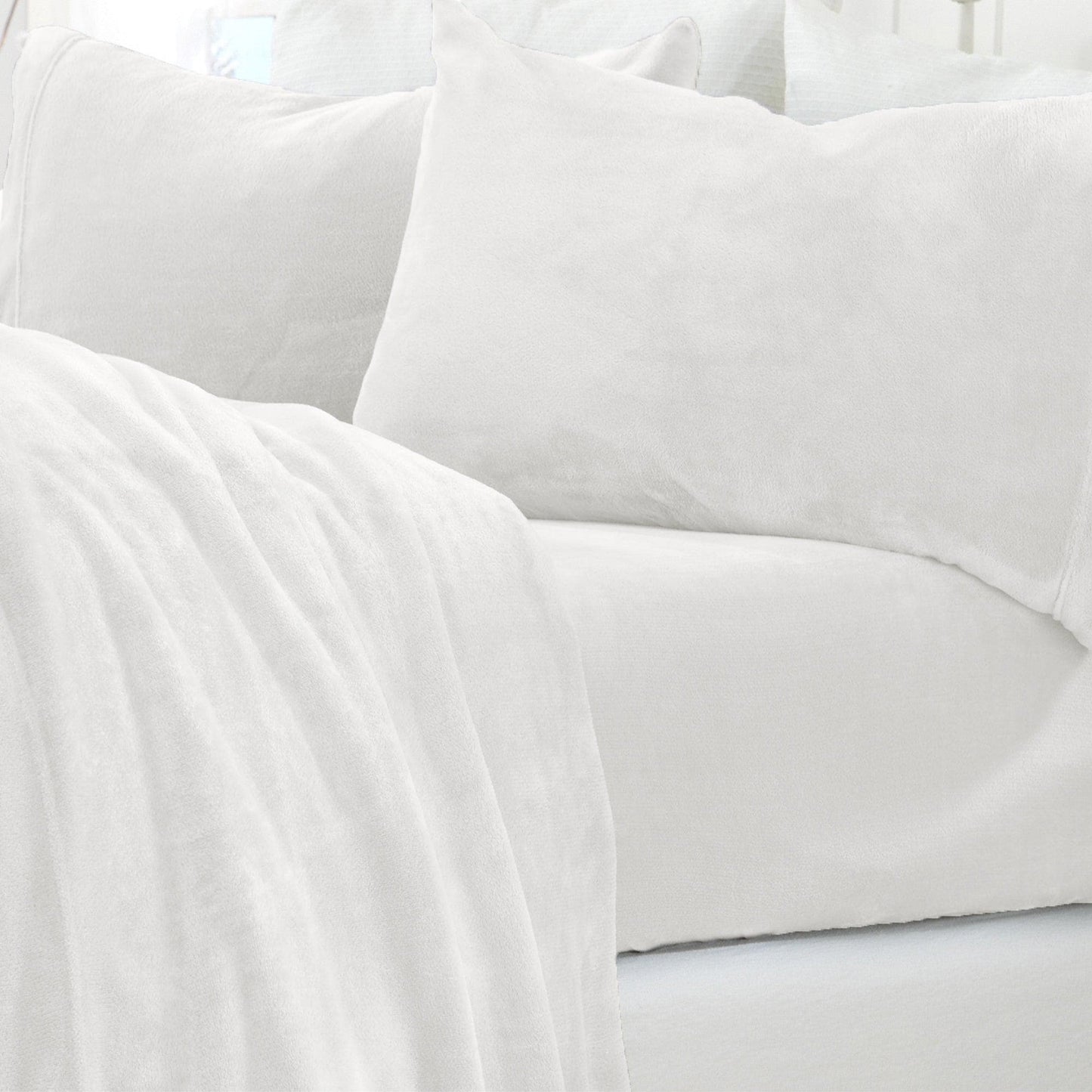 Solid Plush Sheet Set - Velvet Luxe Collection