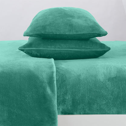 Solid Plush Sheet Set - Velvet Luxe Collection