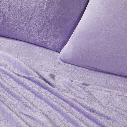 Solid Plush Sheet Set - Velvet Luxe Collection