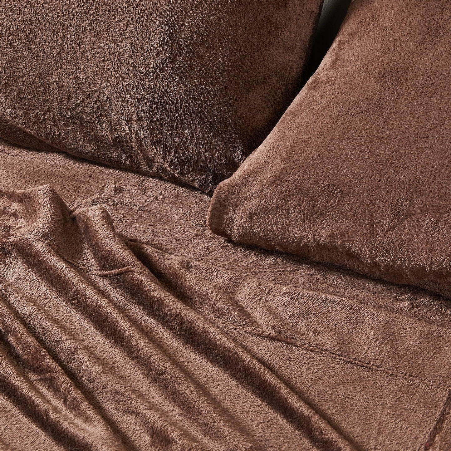 Solid Plush Sheet Set - Velvet Luxe Collection