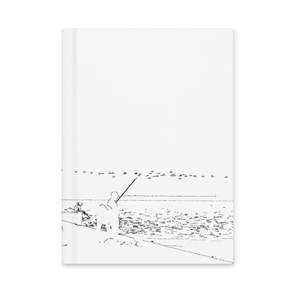 Hardcover Journal, The Fishing Man