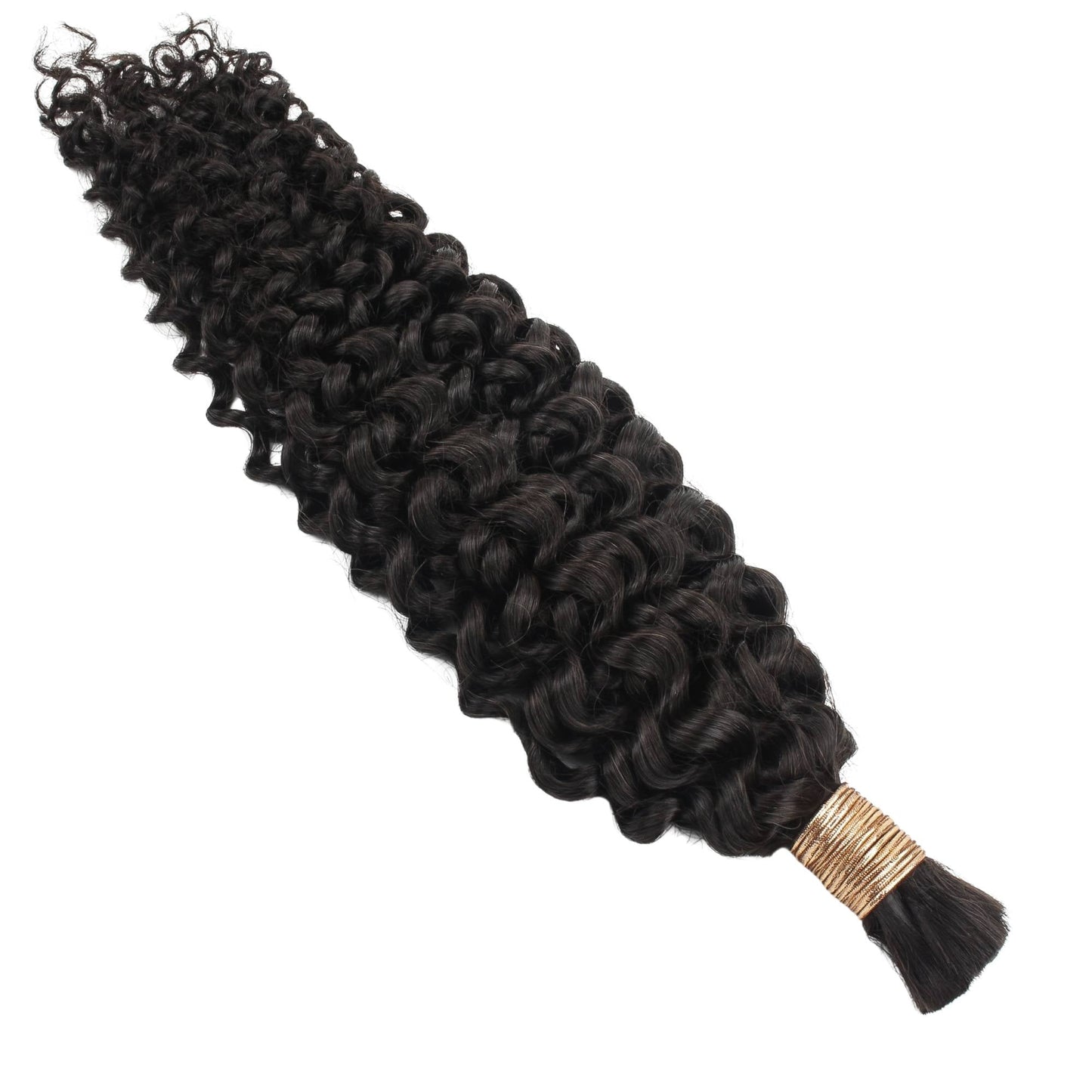 Natural Black Water Wave, Bulk Braiding Hair