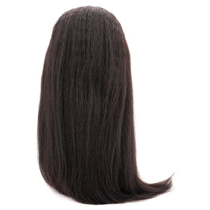 Textured, Straight, U Part | 100% Human Hair Wig