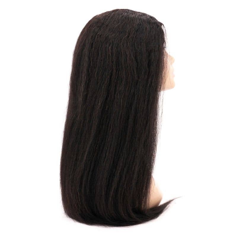 Textured, Straight, U Part | 100% Human Hair Wig