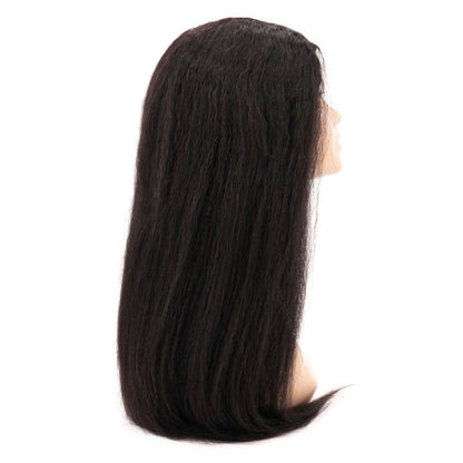 Textured, Straight, U Part | 100% Human Hair Wig