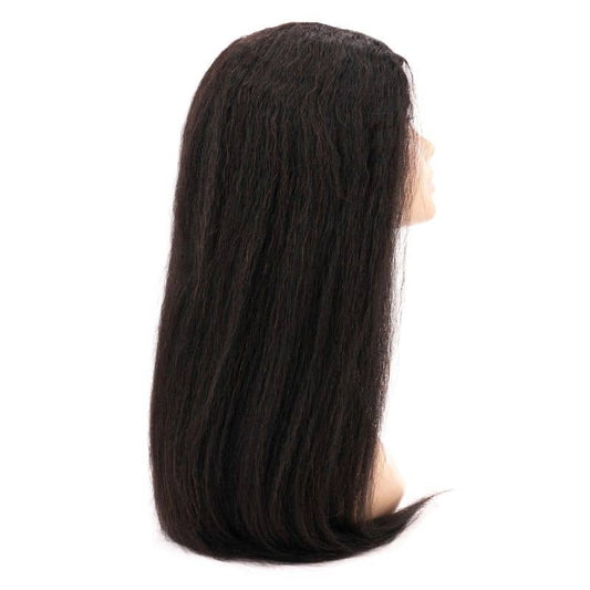 Textured, Straight, U Part | 100% Human Hair Wig