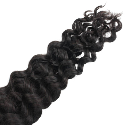 Natural 1B Latin Wave Bulk Braiding Hair