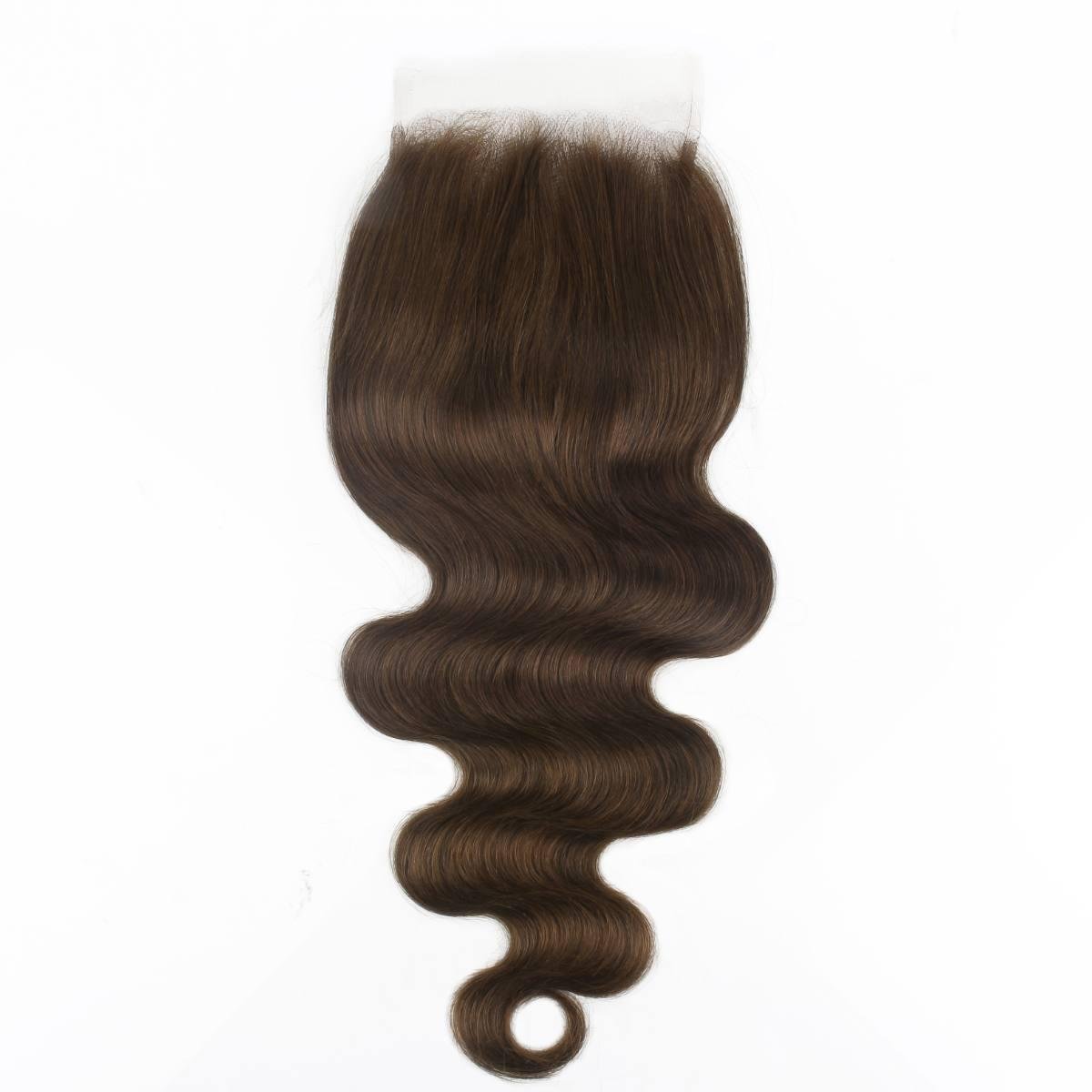 #4 Medium Brown Body Wave 5x5 HD Lace Closure