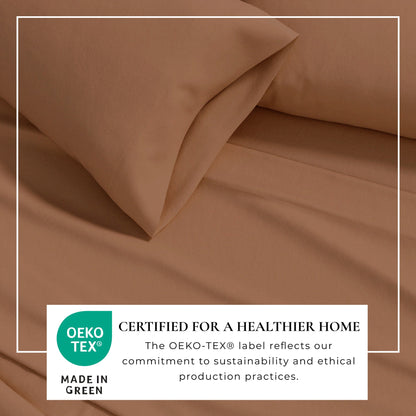 Cotton Solid Flannel Sheet - Nordic Collection