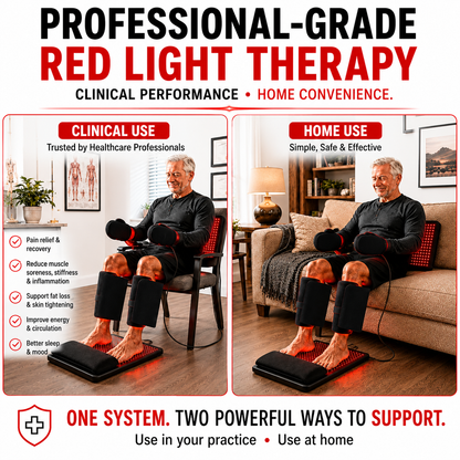 Red Light Therapy Kit for Hands and Feet | 5 Devices