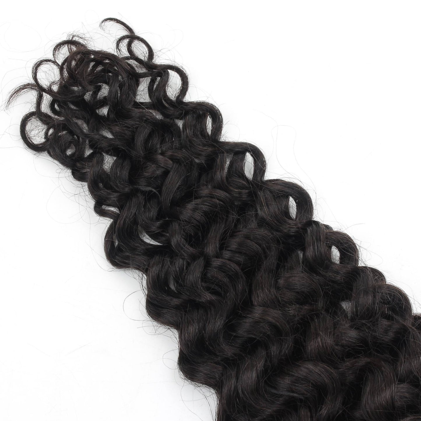 Natural 1B Ocean Wave Bulk Braiding Hair