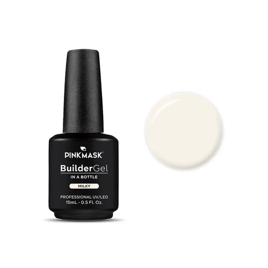 Pink Mask - Builder Gel in a Bottle Milky