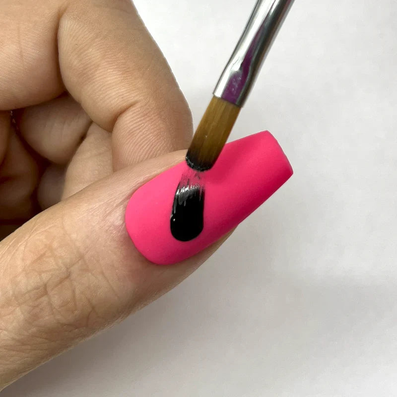 Pink Mask - Gel Brush Oval 08