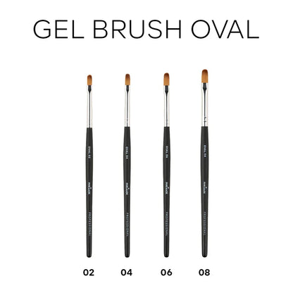 Pink Mask - Gel Brush Oval 04