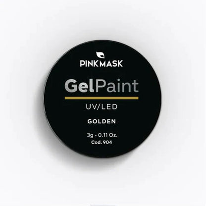 Pink Mask - Gel Paint Golden