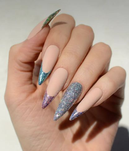 Pink Mask - Holographic Glitter #1