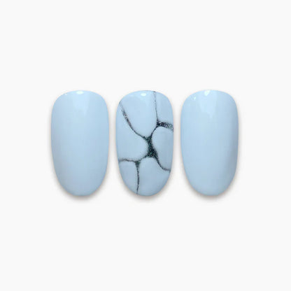 Pink Mask - Nail Art Gel White