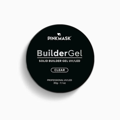 Pink Mask - Solid Builder Gel Clear