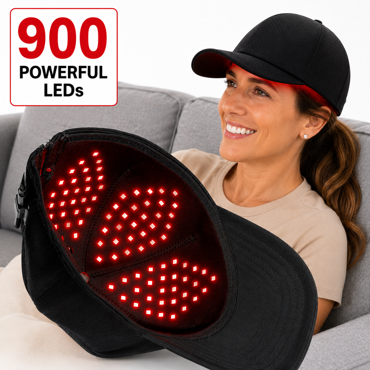 Red Light Therapy Hat