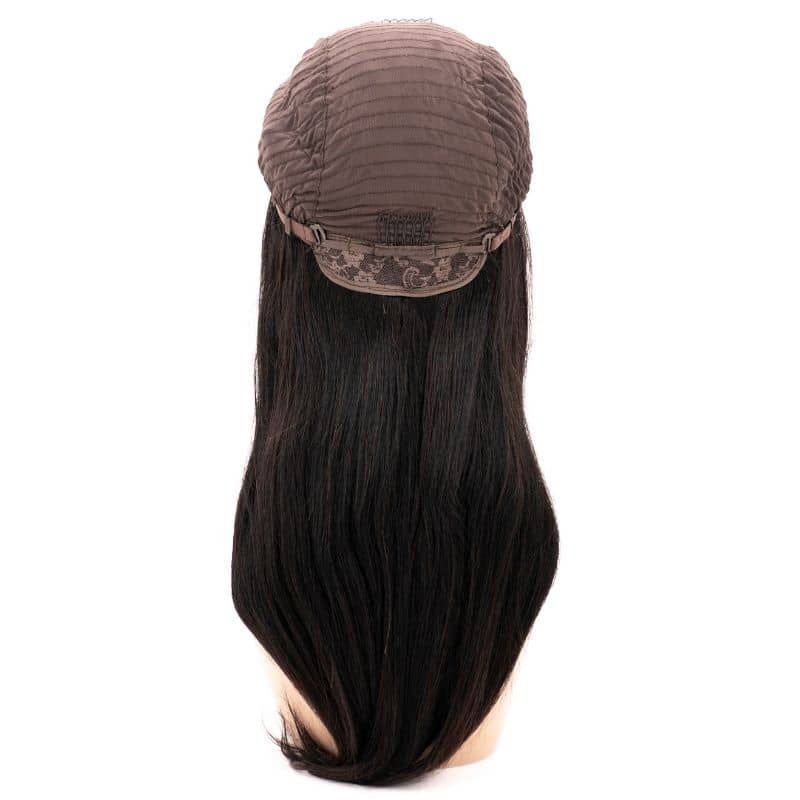 Straight 4x4 Transparent Lace Human Hair Closure Wig