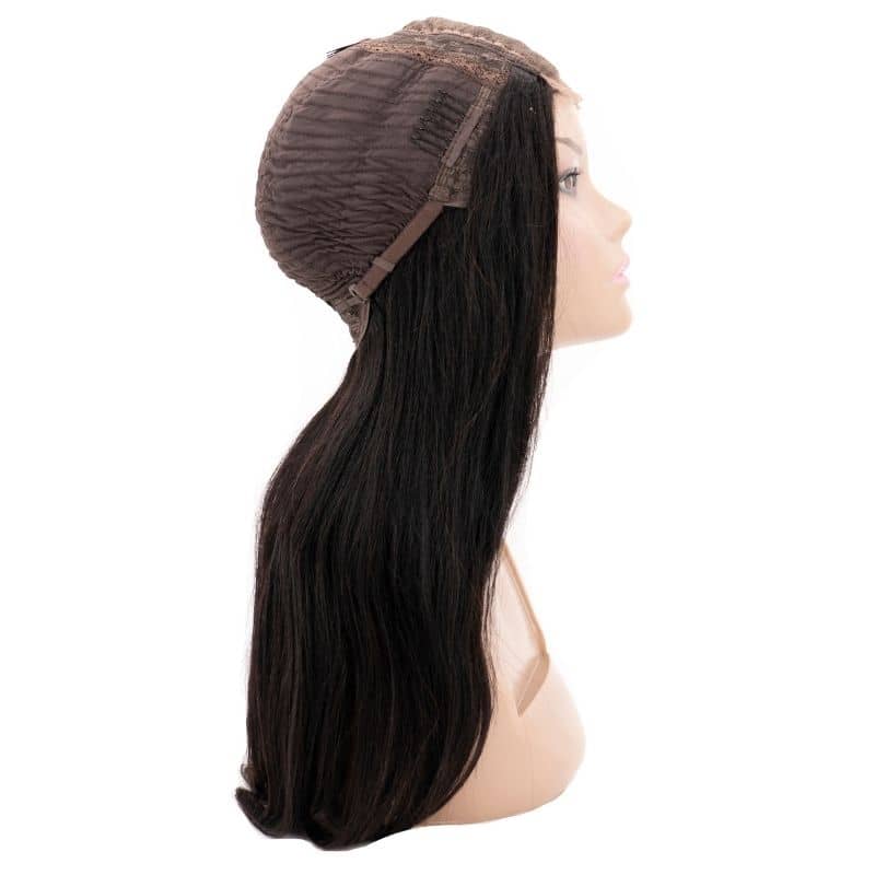 Straight 4x4 Transparent Lace Human Hair Closure Wig