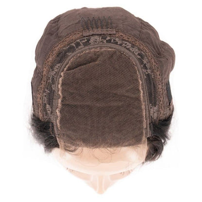 Straight 4x4 Transparent Lace Human Hair Closure Wig