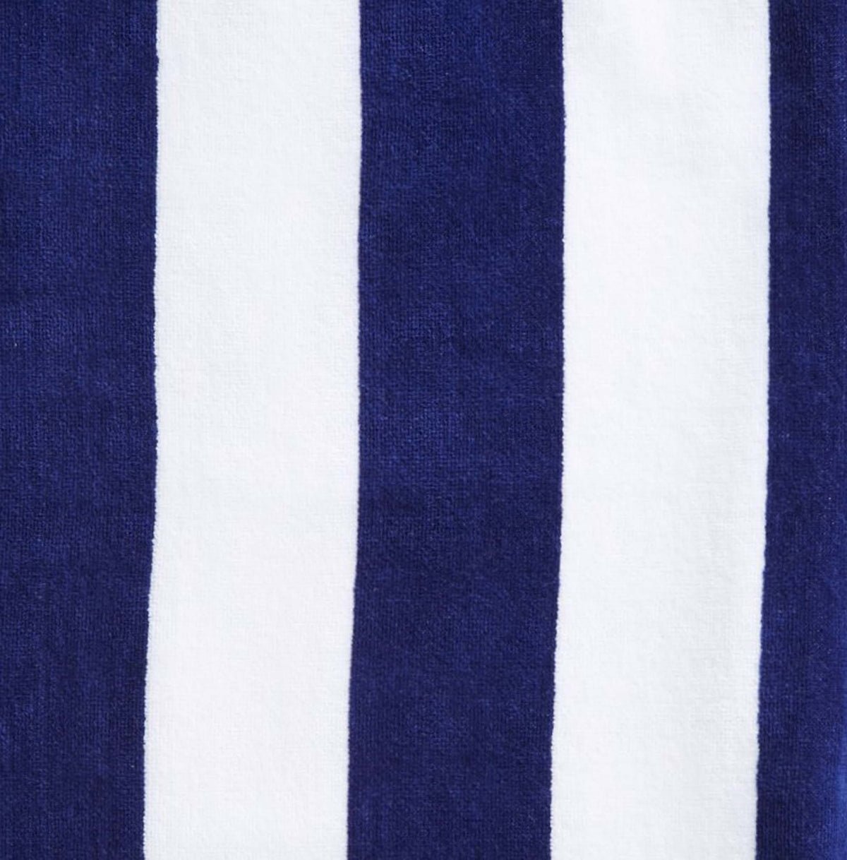 Cotton Velour Cabana Stripe Beach Towel | Novia Collection