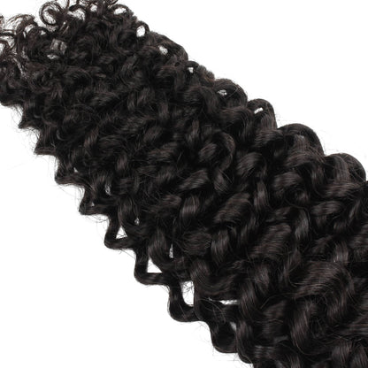 Natural Black Water Wave, Bulk Braiding Hair
