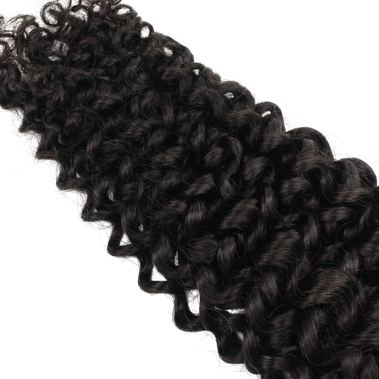 Natural Black Water Wave, Bulk Braiding Hair