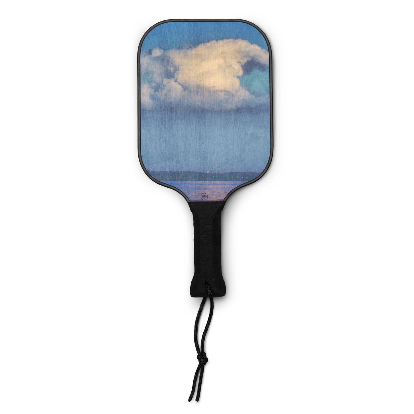 Your Suggested Brand Paddle with a design of a cloud over water 