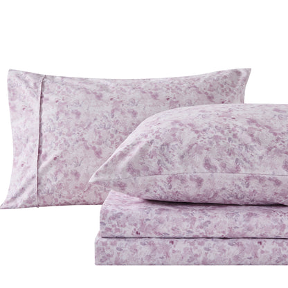 Watercolor Floral Sheet Set - Delia Collection