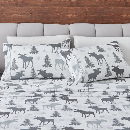 Lodge Printed Sheet Set - Mountain Ridge Collection
